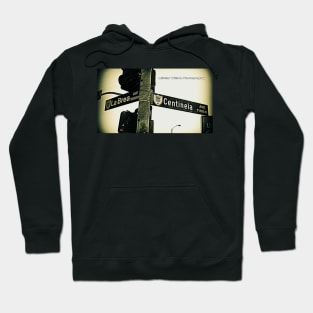 La Brea Avenue & Centinela Avenue, Inglewood, California by Mistah Wilson Hoodie